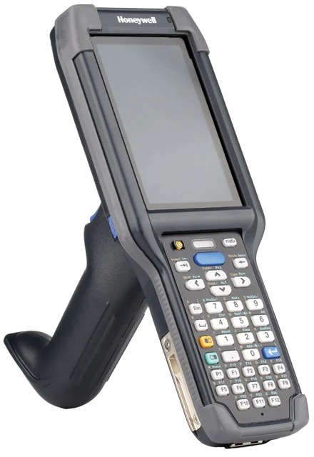 Warehouse terminal with a physical keypad