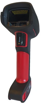 Armoured scanner for heavy shops and forklift aisles